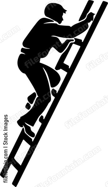 Mclimbing up ladder