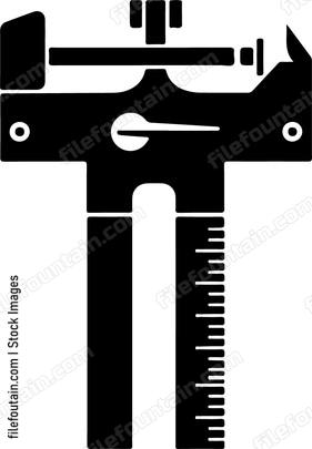 measuring tool with sliding jaw