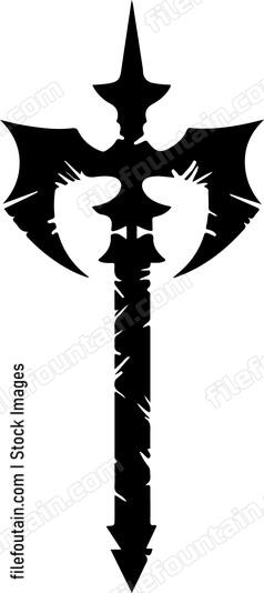 Medieval Flanged Mace