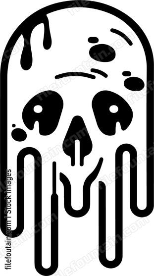 Melting Skull