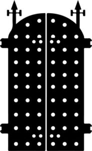 Metal Doors With Rivets