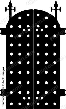 Metal Doors With Rivets