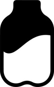 Milk Container Iutline