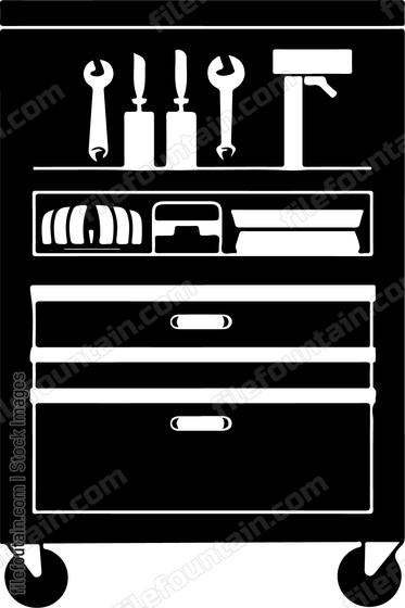 Mobile Tool Cabinet