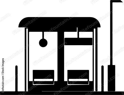 Modern Bus Stop