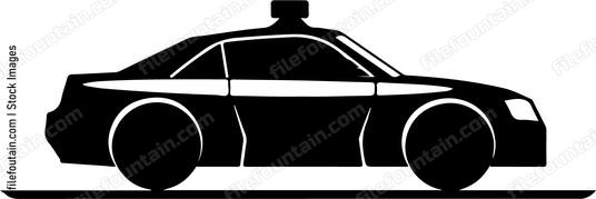 Modern Police Car