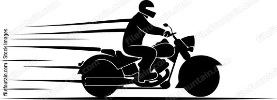 Motorcycle Driving Fast