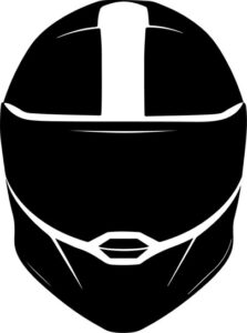 Motorcycle Helmet Front
