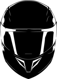 Motorcycle Helmet Front