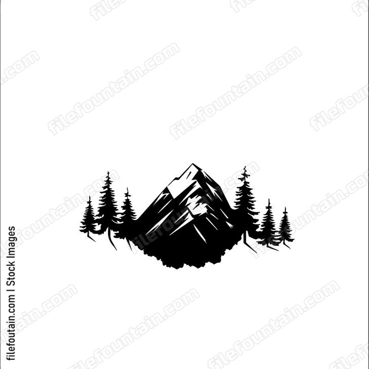 Mountain And Forest