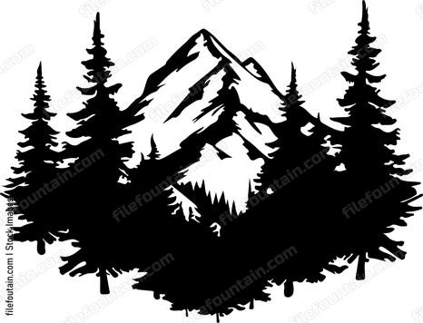 Mountain And Forest