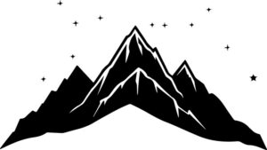Mountain And Stars