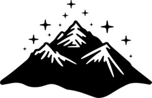 Mountain And Stars