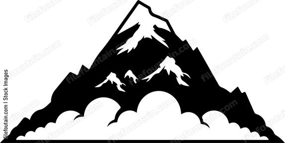 Mountain In Clouds