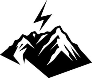 Mountains And Thunder Sky