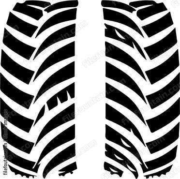 Mud Tire Tracks