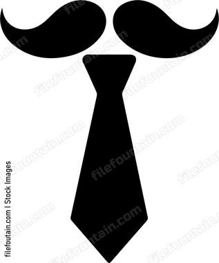 Mustache And Tie