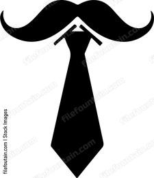 Mustache And Tie