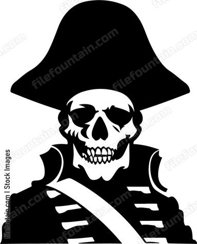 Napoleon Hat Skull