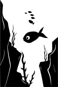 Ocean Floor Cave Fish