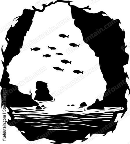 Ocean Floor Cave Fish