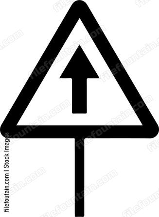 One Way Traffic Sign