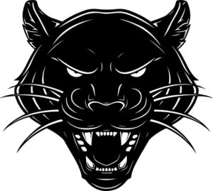 Panther Mascot Angry