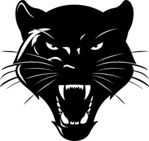 Panther Mascot Angry Head
