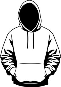 person wearing hoodie