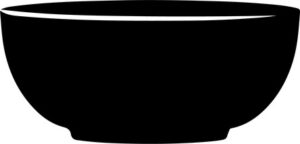 Pet Food Bowl Plain