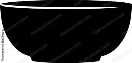 Pet Food Bowl Plain