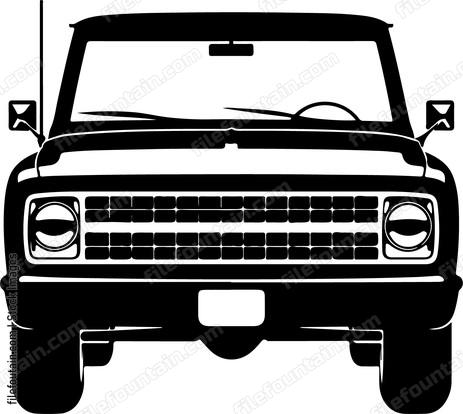 Pickup Truck Front