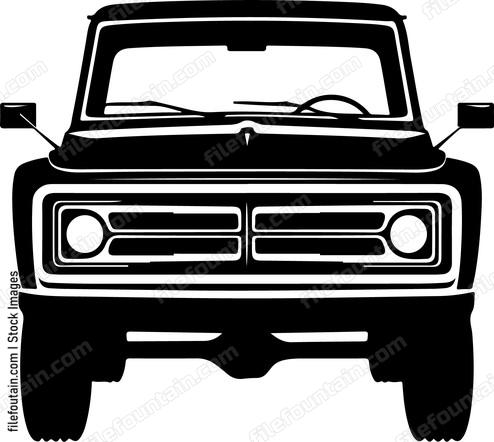 Pickup Truck Front