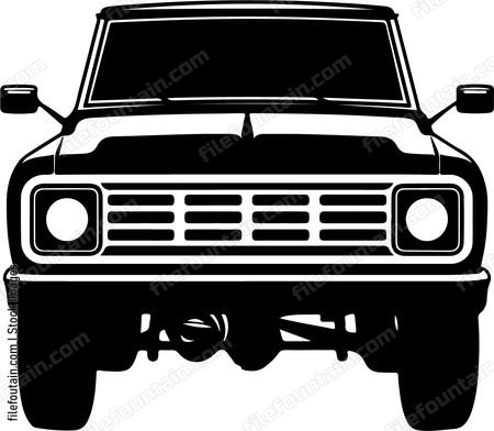 Pickup Truck Front