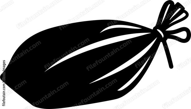 Pillow tied with string