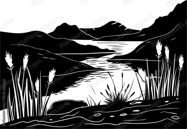 Pond Landscape