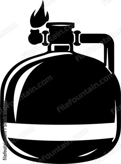 Pressurized gas cylinder