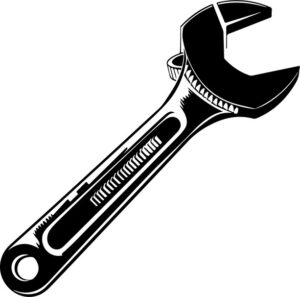 Retro Adjustable Wrench