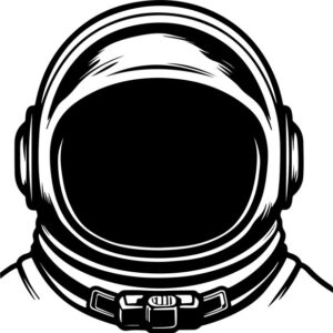 Retro Astronaut Helmet