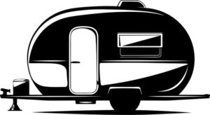 Retro Camper Trailer