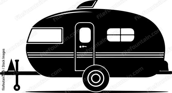 Retro Camper Trailer