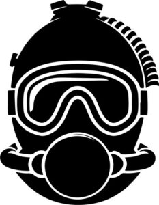 Retro Diving Helmet