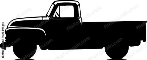 Retro Pick Up Truck