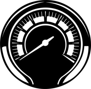 Retro Speedometer