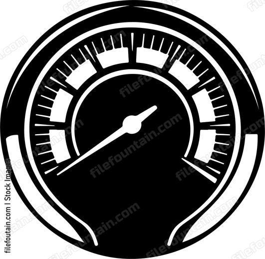 Retro Speedometer