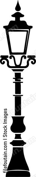 Retro Street Lamp