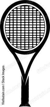 Retro Tennis Racket