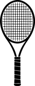 Retro Tennis Racket