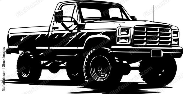 Retro truck