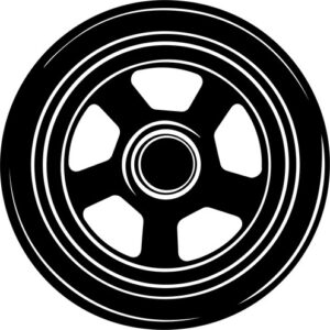 Rim of car wheel